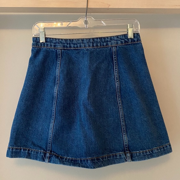 Urban Outfitters BDG Denim Button Front Mini Skirt - Picture 2 of 2